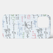 かわいい数学のパターン Case-Mate iPhoneケース (裏面 (横))