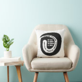 かわいい文字デザイン私のパパが冗談を言おうとしている クッション (椅子)