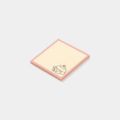かわいい文筆家 ポストイット (アングル)