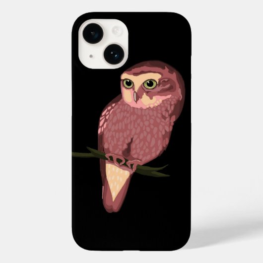かわいい斑点フクロウ Case-Mate iPhoneケース (裏面)