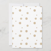 かわいい料理パーティーの招待状 招待状 (裏面)