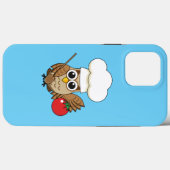 かわいい料理フクロウ漫画 Case-Mate iPhoneケース (裏面 (横))