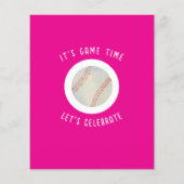 かわいい新人ベースボールバジェットガール2nd誕生日 (裏面)