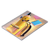 かわいい新学期の子供用ノートブック | 楽しい学校生活 ノートブック (左側)