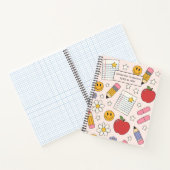 かわいい新学期パターン | 学習用品 ノートブック (内部)