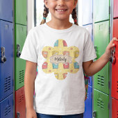 かわいい新学期ブックデザイン Tシャツ