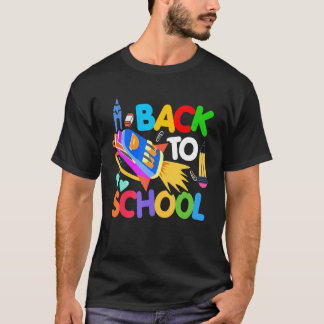 かわいい新学期ロケット先生Scの初日 Tシャツ