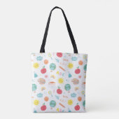 かわいい新学期（名前） トートバッグ (裏面)