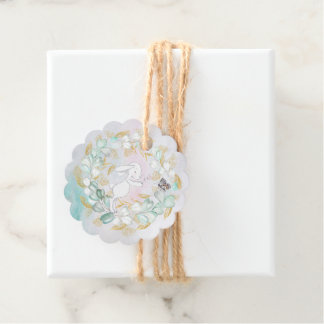 かわいい新生児ガールギフトラベル フェイバータグ