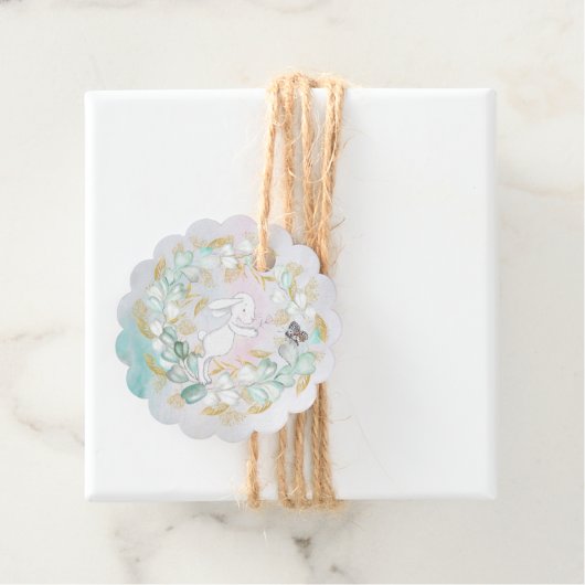 かわいい新生児ガールギフトラベル フェイバータグ (インサイチュ)