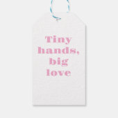 かわいい新生児大切ギフト ギフトタグ (裏面)