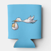 かわいい新着赤ちゃんシャワー 缶クーラー (裏面)