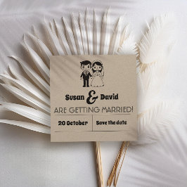 かわいい新郎新婦デートを守る セーブザデート