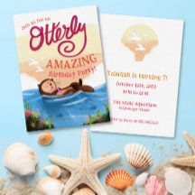 かわいい旅の驚くべき誕生日お洒落- Otter