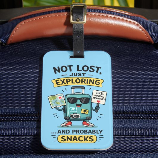 かわいい旅行スーツケース荷物タグギフト ラゲッジタグ (正面インサイチュ2)