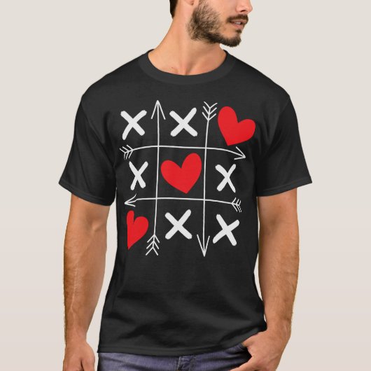 かわいい日のハートの男の子キッズ Tシャツ (正面)