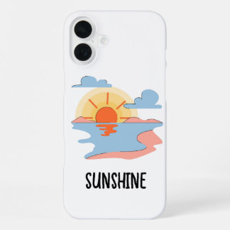 かわいい日差しスマホケース iPhone 16 PLUSケース