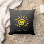 かわいい日曜日; フェイクなカーボン繊維 クッション (ブランケット)