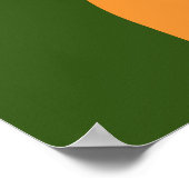 かわいい日本のこけし人形の女の子部屋 ポスター (角)