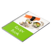 かわいい日本のすし料理 ノートブック (左側)