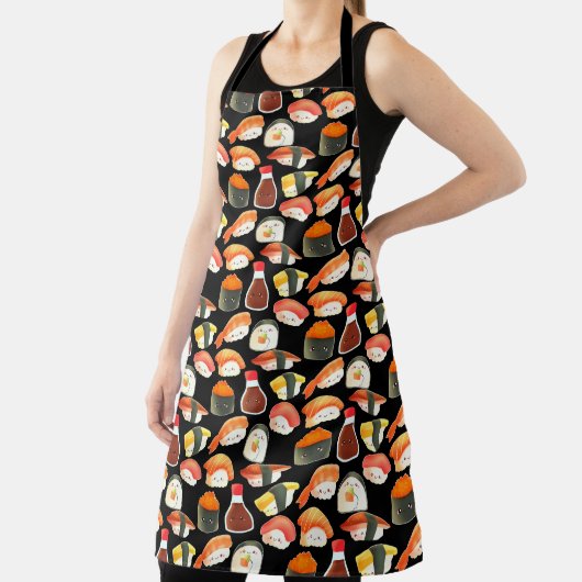 かわいい日本のすし エプロン (インサイチュ)