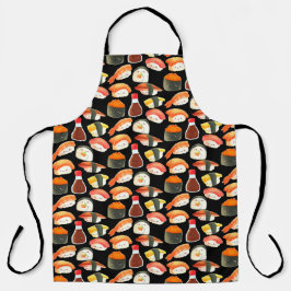 かわいい日本のすし エプロン