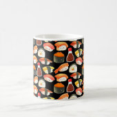 かわいい日本のすし コーヒーマグカップ (中央)