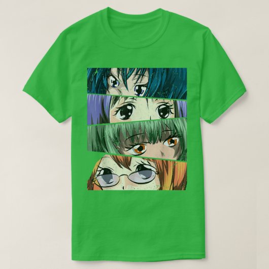 かわいい日本のアニメ大宅日本女子マンガ大宅 Tシャツ (デザイン正面)