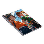 かわいい日本のアニメ女子ノートブックスパイラル ノートブック (右側)