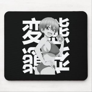 かわいい日本のサマーアニメ淫乱和風サマー マウスパッド