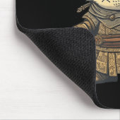 かわいい日本のスタイルサムライ猫アニメ マウスパッド (コーナー)