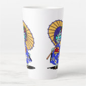 かわいい日本のゾンビ カフェラテマグ (正面)