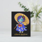 かわいい日本のゾンビ ポストカード (スタンド正面)