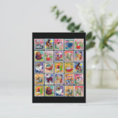 かわいい日本の動物切手の年|過去記事 ポストカード (スタンド正面)