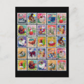 かわいい日本の動物切手の年|過去記事 ポストカード (正面)
