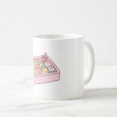 かわいい日本の弁当箱寿司 コーヒーマグカップ (正面右)