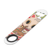 かわいい日本の猫食べの麺|過去記事 スピード栓抜き (裏面アングル)