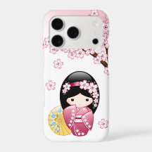 かわいい日本の芸者こけし人形