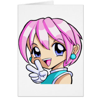 かわいい日本製アニメの女の子