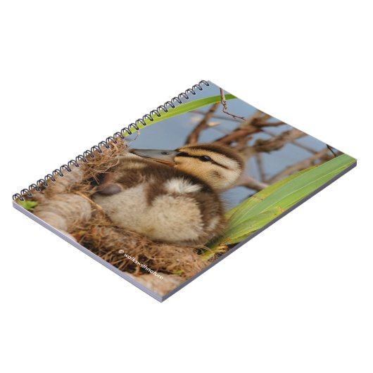 かわいい早熟なアヒル ノートブック (左側)