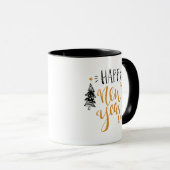 かわいい明けましておめでとうはマグを言い表わします マグカップ (正面右)