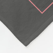 かわいい明るいおもしろい傘のパターン追加名ブランケット フリースブランケット (角)