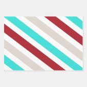 かわいい明るいクリスマス ラッピングペーパーシート (正面)