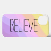 かわいい明るいネオンのブラシカラー Case-Mate iPhoneケース (裏面 (横))