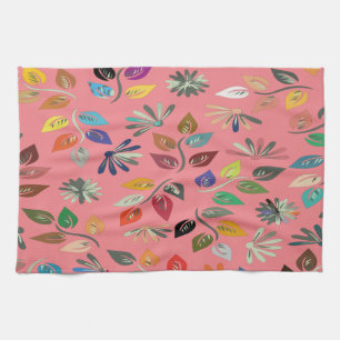 かわいい明カラフルるい キッチンタオル