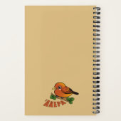 かわいい明波 ノートブック (裏面)