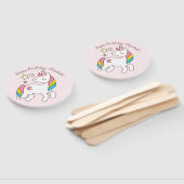 かわいい星でかわいいユニコーン誕生日 ハンドファン (組立なし)