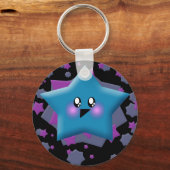 かわいい星の銀河爆発 キーホルダー (正面)