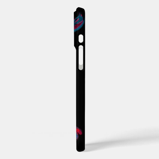 かわいい星明かりの目ウサギinヨガポーズ瞑想 Case-Mate iPhoneケース (裏面 / 左)