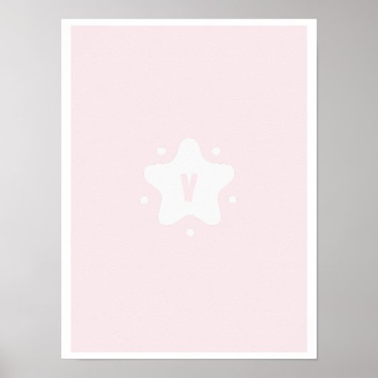かわいい星 ポスター (正面)